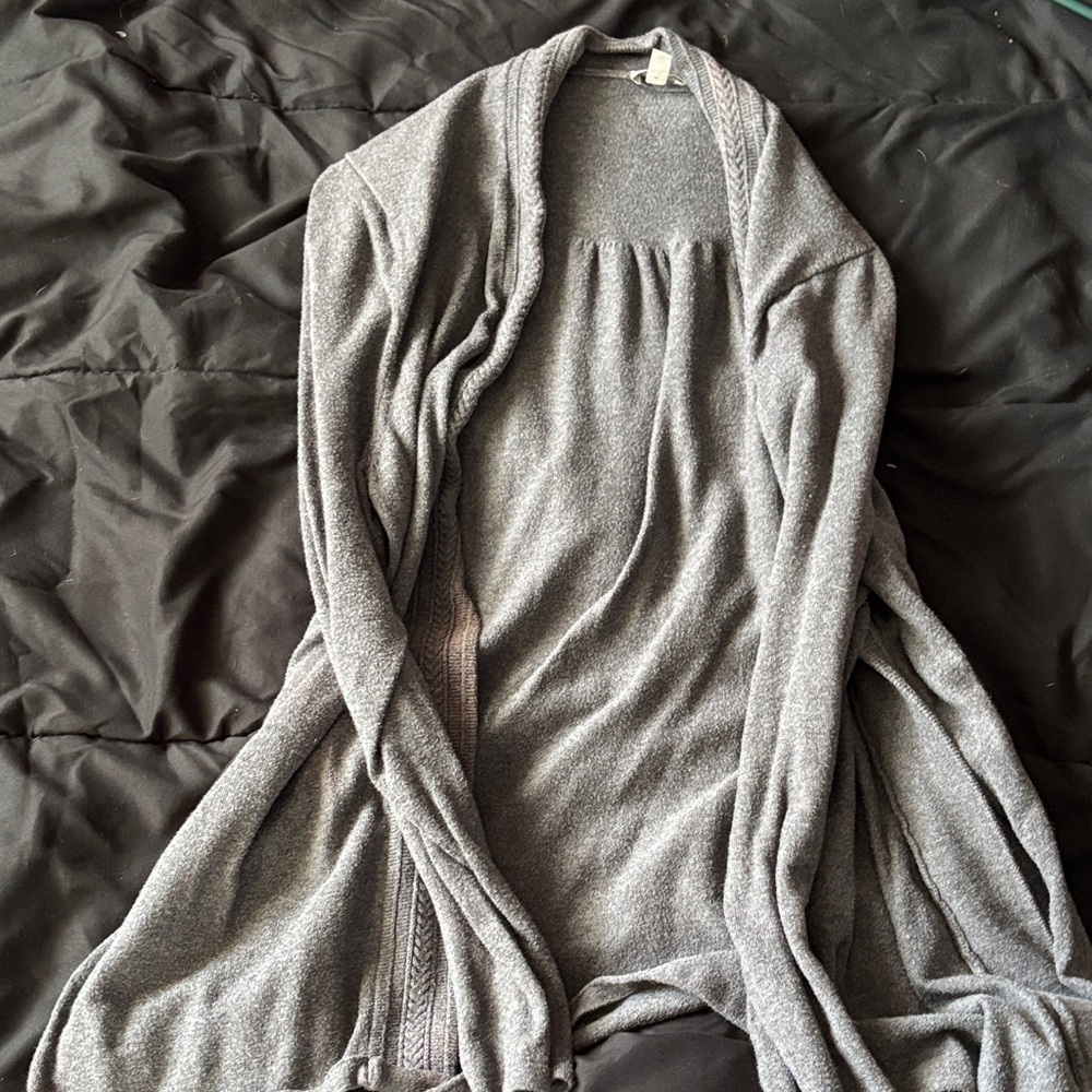 Talbots Women's Charcoal Cardigan
